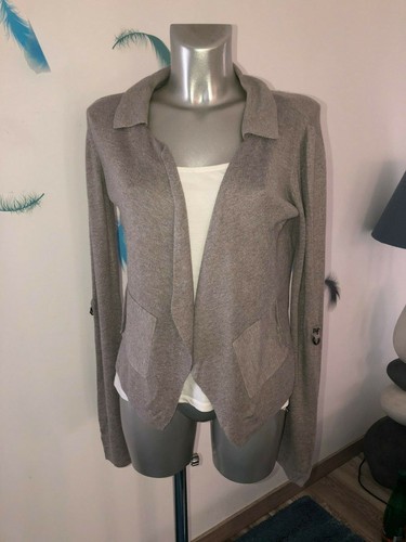 Joli gilet boléro gris cop - joli,