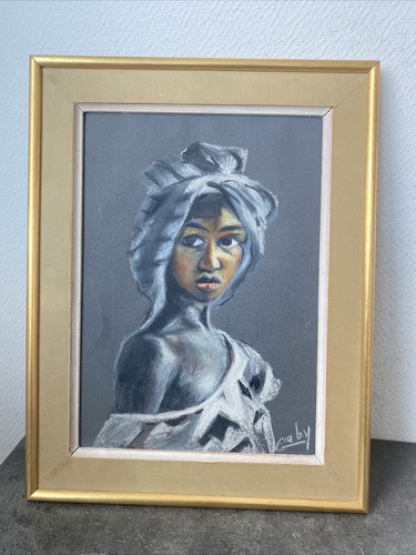 Ancien tableau portrait - ancien,