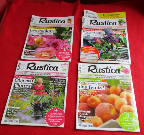 Magazines rustica jardin - rustica-,