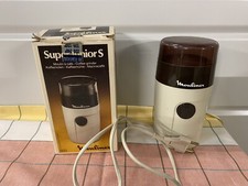 Ancien Mixeur Moulin A Cafe Electrique Moulinex Super Junior S Retro Fonctionne 