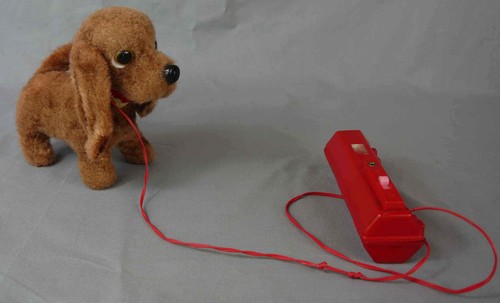Jouet filoguidé ancien - , chien