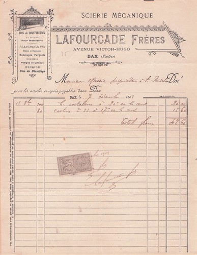 Dax scierie lafourcade - 40,