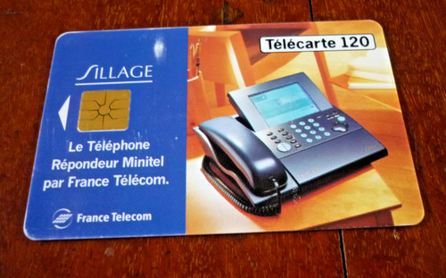 Telecarte sillage - ,