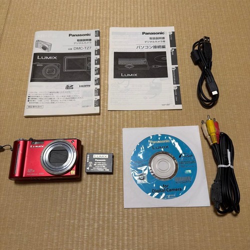 Appareil photo compact rouge