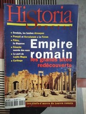 Revue Historia Spécial Juillet/ Août 1998, Empire Romain