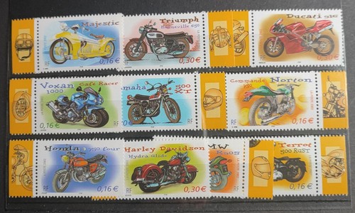 France lot timbres années - france,