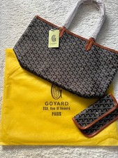 Sac Goyard noir et marron +
