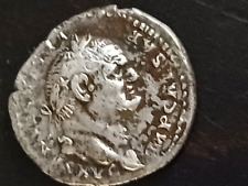 Monnaie romaine denier Vespasien argent pièce ancienne antique