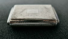 Boite à Priser en Argent Massif Minerve XIX Solide/Sterling Silver-snuff tobacco