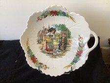Ancien plat porcelaine - plat, en