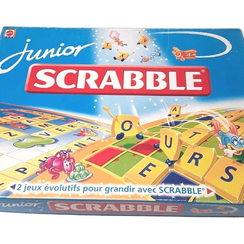 Scrabble junior mattel jeu - scrabble, –
