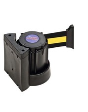 Rubalise Enrouleur 3 Mètres Traffic-Line Belt Barrier Morion Transway Jaune Noir