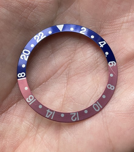 Rolex insert bezel faded - insert, pepsi