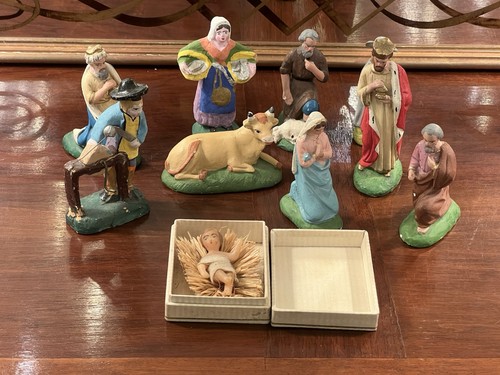 Lot santons creche - lot,