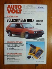 Golf Boston Revue Technique Electronic Auto Volt Volkswagen