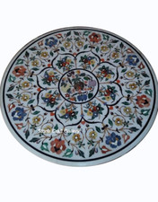 36 " Marbre Centre Table Haut