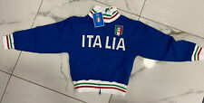 Sweat Italie FIGC Officiel Adulte Et Enfant Zip Longue Nationale Football