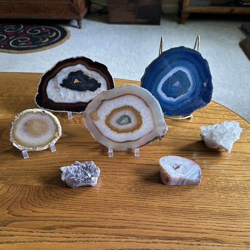 Piece geode collection - 7,