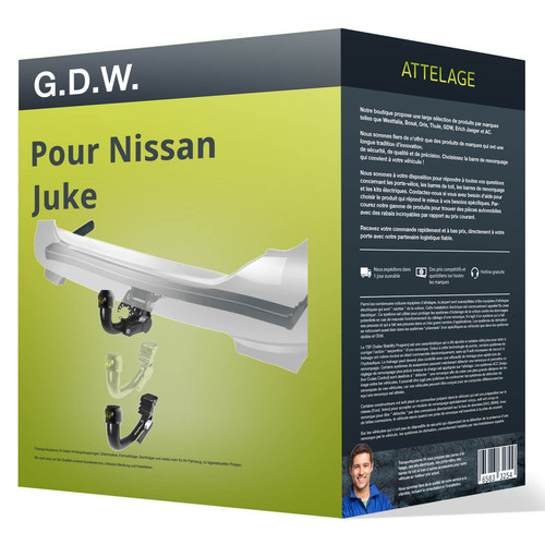 Attelage pour nissan juke - attelage,