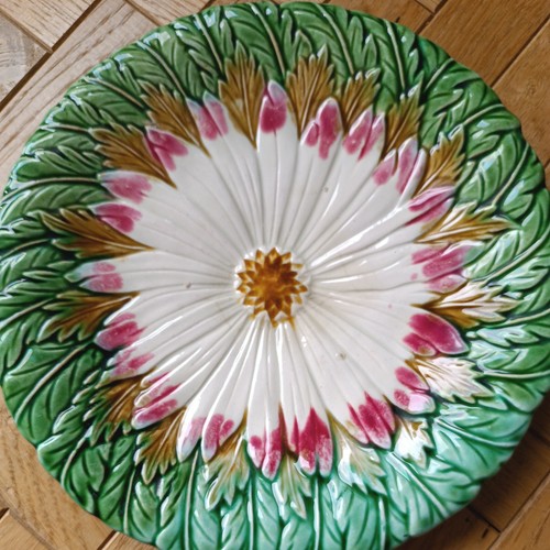 Assiette barbotine décor - barbotine,