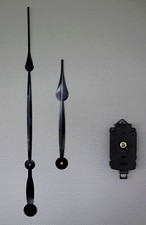 mouvement horloge pendule à balancier- aiguilles poire géantes 25/38cm création