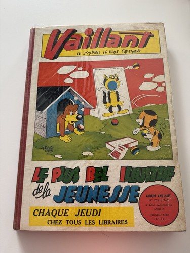 Reliure recueil vaillant - reliure,
