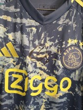 maillot ajax Amsterdam Autograph Brian Brobbey signed dédicace away 23/24