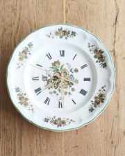 Pendule, horloge en faïence