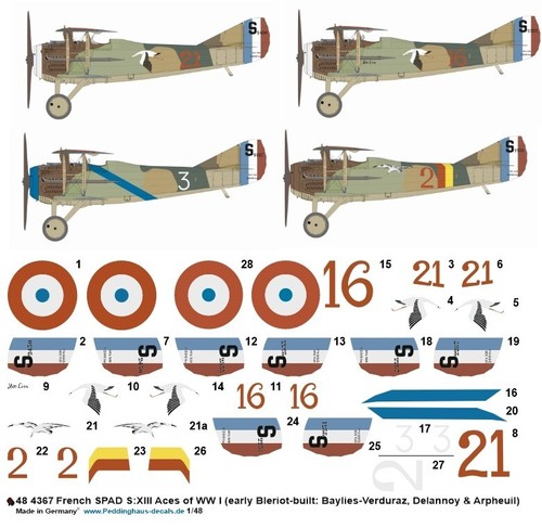 Peddinghaus decals 4367 - 1:48,