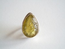 Anneau 925 Argent Fleurs