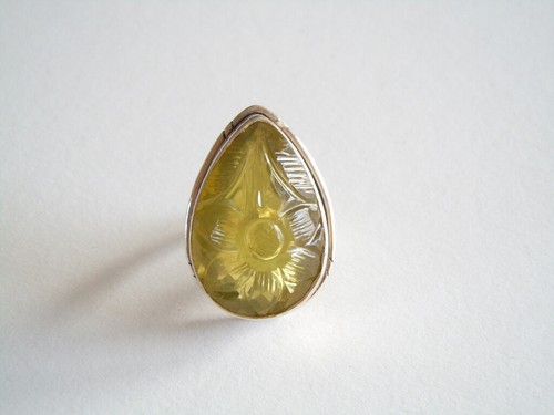 Anneau 925 argent fleurs - anneau,