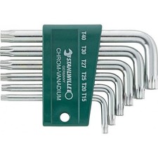 Jeu de clés mâles coudées -