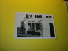 PHOTO D EPOQUE STATION SERVICE BP POMPE A ESSENCE SATAM - themis boutilon gex