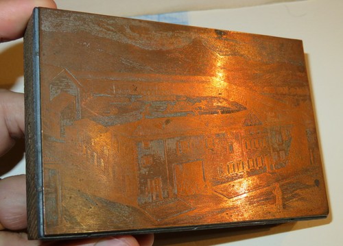 Rare matrice xix plaque cuivre - matrice,