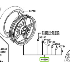 JANTE KYMCO PEOPLE S 250i
