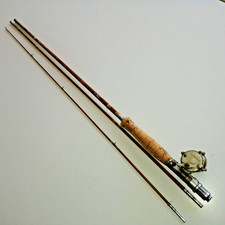 ancienne canne à mouche en