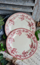 2 ANCIENNES ASSIETTES PLATES