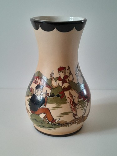 Vase grès basque gaitaud - grès,