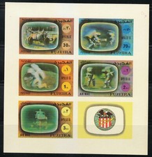 Fujeira 1972 MNH Mi Block 98B