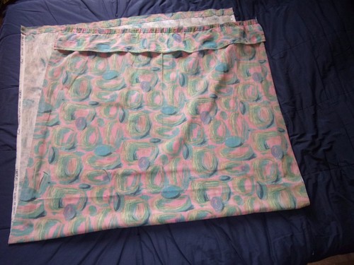 Tissu grand rideau - :, motif