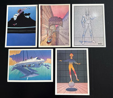Moebius  Lot 5 CARTES POSTALES  - AEDENA 1985  Venise Celeste Carnaval