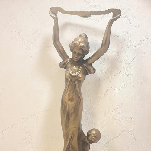 Pied lampe bronze - en, style