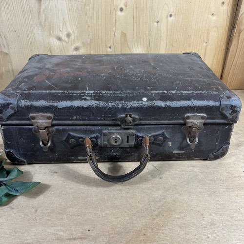 Ancienne valise carton - valise,