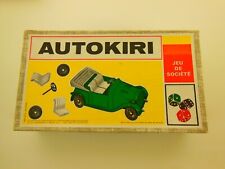 Jeu de société AUTOKIRI en boite d origine mais incomplet