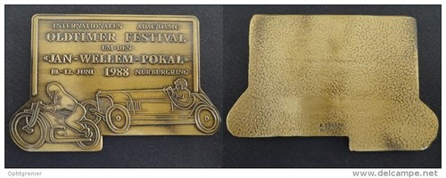 Rare plaque moto oldtimer - rare, !