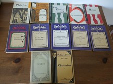Lot 12 livres anciens Classiques Larousse Bordas Hachette …7/11