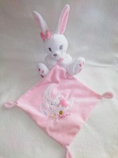 doudou Lapin rabbit Blanc