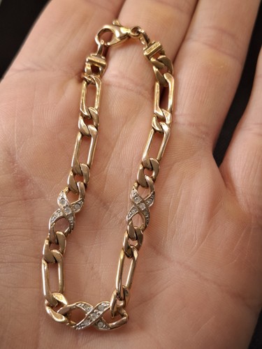 Ancien bracelet gourmette - bracelet,