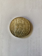 Pièce de 100 francs argent 1990 Charlemagne