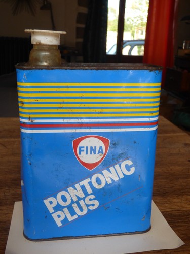 Ancien bidon huile fina - ancien,